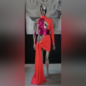 Vogue (Magenta) Angel Brinks BDay Dress sz XL